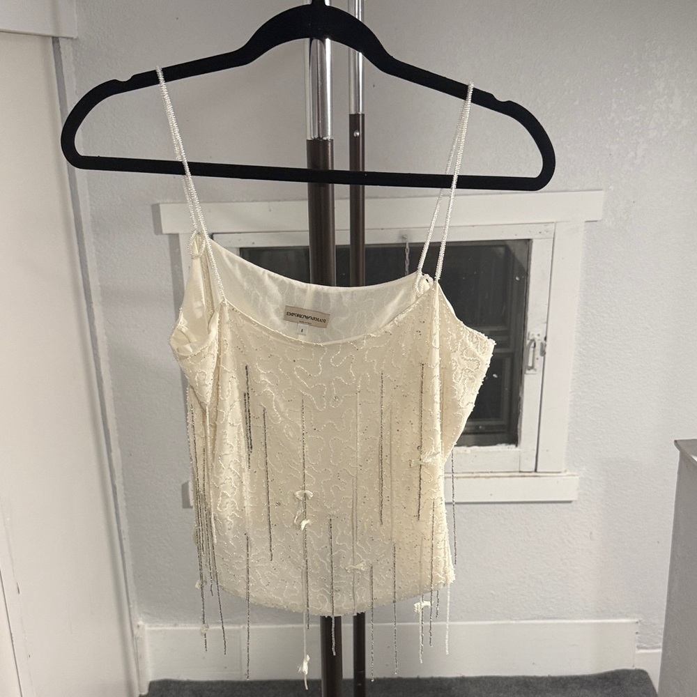Emporio Armani Beaded Women's Top